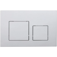 Кнопка смыва Veconi FLUSH V4, FLV4-C, 240х162х10, пластик, хром глянец