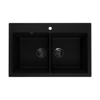 Кухонная мойка Ulgran Quartz Ruma 780-07, уголь