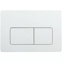 Кнопка смыва Veconi FLUSH V5, FLV5-W, 240х162х9, пластик, белый глянец
