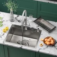 Кухонная мойка RoxenBath Simple 60 сатин  (текстурное покрытие)