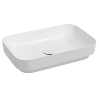 Раковина ISVEA Sott'Aqua накладная 600*380*120 цвет белый глянцевый 10SQ50060SV