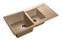 Кухонная мойка GranFest PRACTIK P-980KL топаз