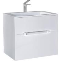Тумба под раковину Jorno Modul 65 Mоl.01.62/P/W белый глянец
