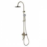 Смеситель для ванны IDDIS Oldie с верхним душем OLDBR3Fi06