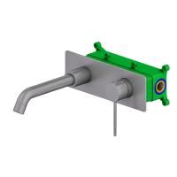 Встраиваемый смеситель для раковины TIMO Saona 2371/18SM, черное золото