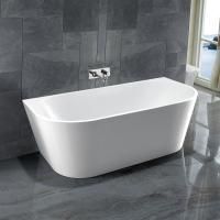 Ванна акриловая Vincea VBT-421-1700, 1700*800*580 цвет белый, слив-перелив в комплекте, хром