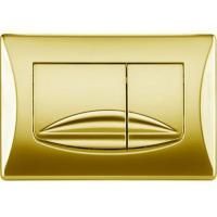 Панель механическая двойная RIVER, пластик, золотой, OLI 638508