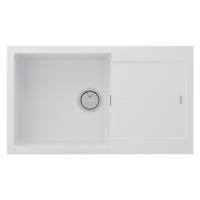 Мойка EXTENSIO 86, ACRYSTONE, PM988650-WH, WHITE, 860х500 мм, Paulmark