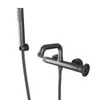 Смеситель для ванны графит IDDIS Grange GRAGMR2i02