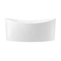 Акриловая ванна в наборе 3 в 1: отдельностоящая ванна, ножки, экран Wellsee Cerulean 231001000