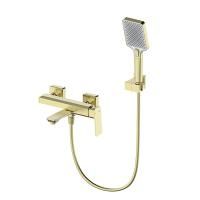 Смеситель для ванны с душем WONZON & WOGHAND, Брашированное золото (WW-88639011-BG)