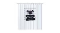 Шторка для ванной Fixsen Dogs FX-2504, без колец