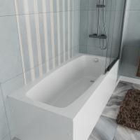 Ванна акриловая Vincea VBT-2S170-FR с каркасом 1700*750*440, пристенная, цвет белый