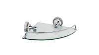 Полка стеклянная угловая Fixsen Bogema FX-78503A