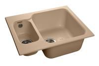 Кухонная мойка GranFest STANDART S-615K топаз