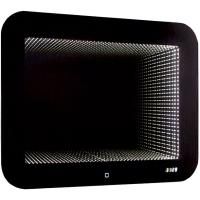 Зеркало Silver Mirrors Djet 915х685 ФР-00002151 со встроенным светильником, сенсорное, часы
