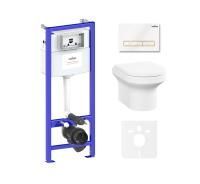 Комплект инсталляции и унитаза 6 в 1 Lavinia Boho Grance Hill Rimless 87561023