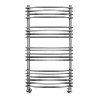 Полотенцесушитель водяной TERMINUS Марио П19 500х1000 в комплекте с вентилями 3/4 на 1/2