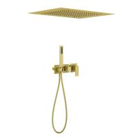 Встраиваемая душевая система TIMO Selene SX-2129/17SM, матовое золото