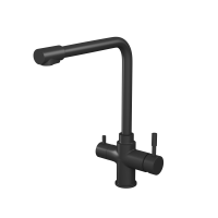 Смеситель для кухонной мойки с фильтром RUSH MS9035-33Black