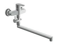 Смеситель для душа Cersanit CARI однорычажный излив 30см, 63028