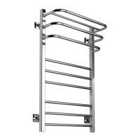 Полотенцесушитель водяной Ростела Лира квадрат (нижн.подв., 1/2") 500х1000/10