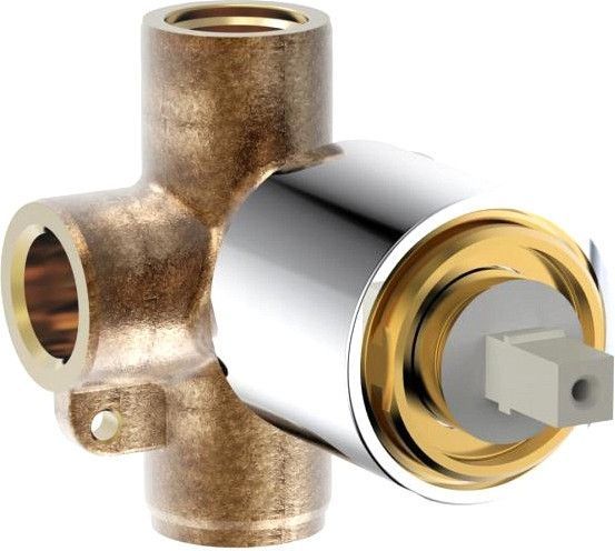 Набор смеситель для ванны и душа Bravat встраиваемый F860CP-SET