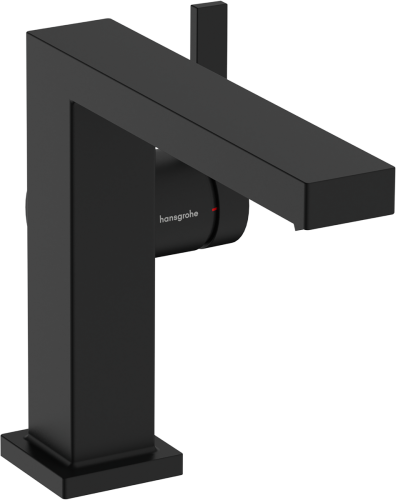 Смеситель для раковины Hansgrohe Tecturis E CoolStart EcoSmart 73020670 матовый черный 73020670