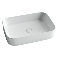 Умывальник Ceramicanova чаша накладная прямоугольная Element 600x420x140мм