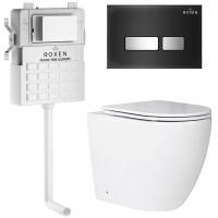 Комплект 5 в 1 RoxenBath Attach 967099 (состоит из: 710215 ,Glass 430280B; 650185-01)