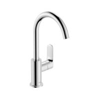 Hansgrohe Rebris S Смеситель для раковины 210 с поворотным изливом со сливным гарнитуром хром 72536000