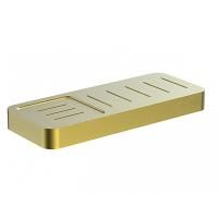 Мыльница с держателем WONZON & WOGHAND, Брашированное золото (WW-8332-BG)