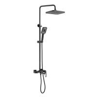 Душевая система Shevanik S6836H, черный