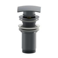 Донный клапан для раковины WONZON & WOGHAND, Темный графит (WW-88SS08-BGM)