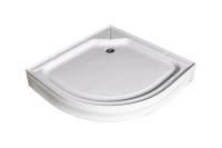 Поддон душевой Wemor 80/15 C полукруг 800x800x150 мм