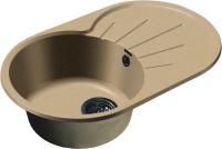 Кухонная мойка GranFest RONDO R-750L песочный