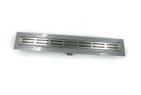 Дренажный канал Timo Smart Plus 60см с решеткой DOUBLE GAP из нержавеющей стали, SMP-DGG60-LS40(DRY)