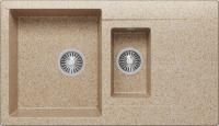 Кухонная мойка Polygran BRIG-870 №302 Песочный