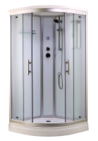 Timo Standart T-6601 Silver Fabric  душевая кабина (100*100*220), шт