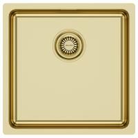 Мойка нерж. сталь VISTA 44, PM304444-LG, светлое золото, 440х440мм, Paulmark