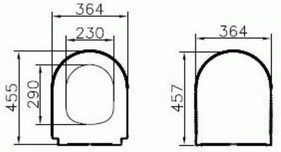 Крышка-сиденье для унитаза VitrA SoftSlim 110-003-019