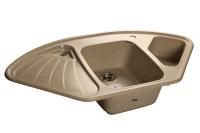 Кухонная мойка GranFest CORNER C-1040E песочный