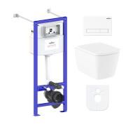 Комплект инсталляции и унитаза 6 в 1 Lavinia Boho Relfix Aveo Rimless 77050205