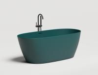 Ванна отдельностоящая Salini SOFIA 165x75 покраска по RAL полностью, S-Stone, матовый 102521MF