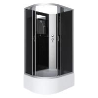 Душевая кабина Niagara Classic NG-2510-14RBK 120х80х200, высокий поддон 40 см, стекло тонированное