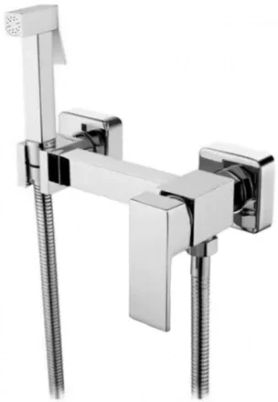 Смеситель с гигиеническим душем Grocenberg GB101N Хром