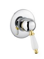 Смеситель для душа Fiore Imperiale 83CO5130, хром-золото