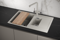 Мойка для кухни Granula Estetica 7808 базальт, 78х50 см, прямоугольная