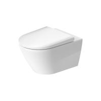 Duravit D-Neo Унитаз подвесной 37x54 см, безободковый, в комплекте с сиденьем, цвет: белый 45770900A1 (2577090000+0021690000)