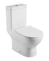 Унитаз-компакт Agger AT03000 безободковый, сиденье с микролифтом